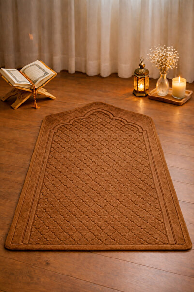 Hig Store Kadife Seccade Kaymaz Lateks Taban Ortopedik Destekli 70x120
