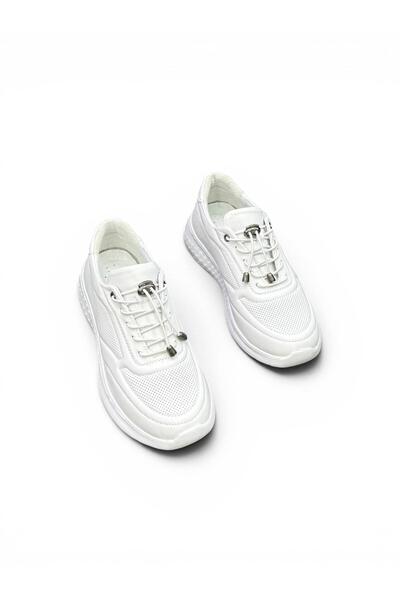 İYİSİNDEN SHOES حذاء نسائي يومي من الجلد الطبيعي - نعل مريح ومرن للاستخدام ال...