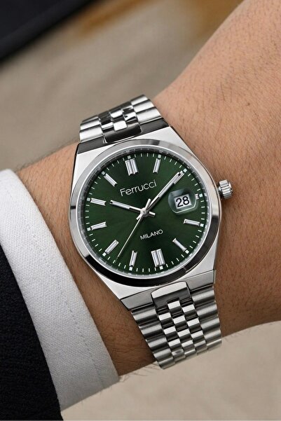 Ferrucci Ferucci̇ Men's Wristwatch New Season Stainless Steel Waterproof with...