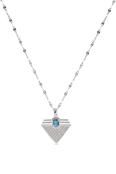 Bozhi Necklace Stainless Steel Silver 45cm Daily Elegance Stylish Gift