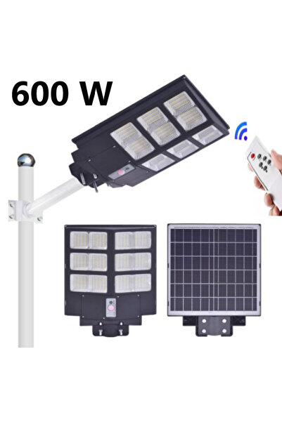 E-ANAMAG Διπλό Ηλιακό Φωτιστικό 600W, 12 Κυψέλες με Τηλεχειριστήριο