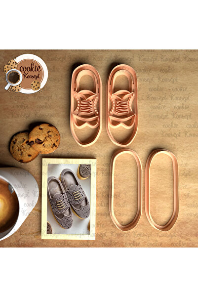 CookieKonsept مجموعة قوالب الكوكيز للأحذية ذات المفهوم العصري |   عجينة اللعب...