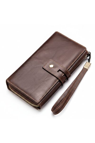 Busy Ldy & Gtm Large Maya Busy Lady & Gentleman women's leather wallet, brown