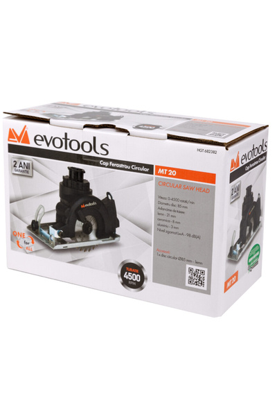 Evotools Cap de ferăstrău circular MT20 pentru șurubelniță multifuncțională fără perii, fără baterie și încărcător MAX 20V ONE EPTO