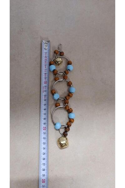 netx Muhabbet Kuş Oyuncak 3 halkalı 24x5 cm Muhabbet ve Paraket için uygundur