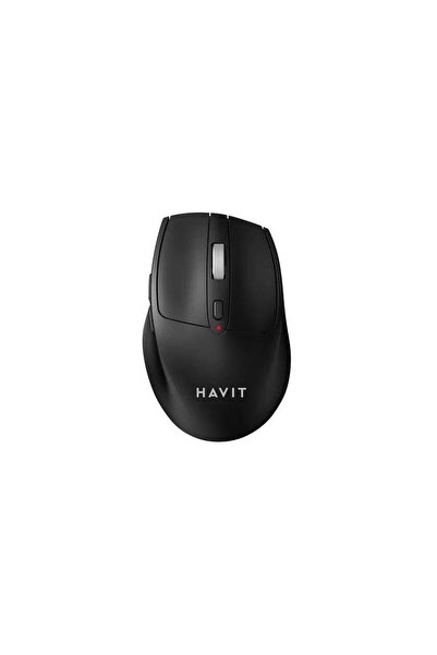 Havit Ποντίκι γραφείου ασύρματο MS61WB, Bluetooth, 3200 DPI, 6 κουμπιά (Μαύρο)