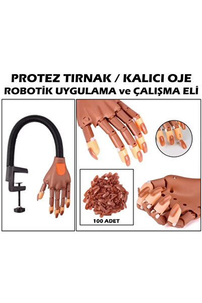 ROBOTİK PROTEZ TIRNAK UYGULAMA ELİ