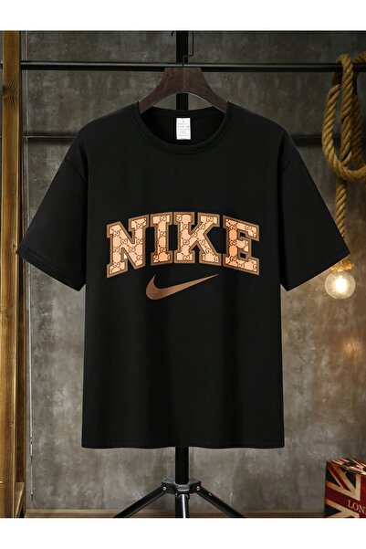 yiou trendy clothing تي شيرت رجالي كاجوال بتصميم شعار_1