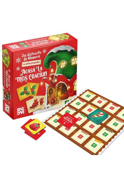 D-Toys Joc de societate Roovi Acasa la Mos Craciun
