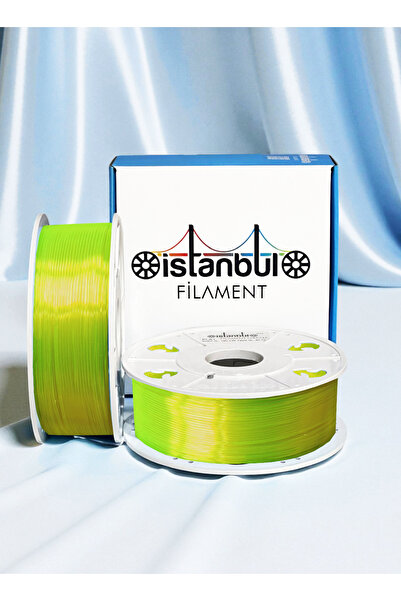 İSTANBUL FİLAMENT 3D Baskı PLA Filament NEON Sarı 1 Kg Ø 1,75mm ± 0,05 Mm