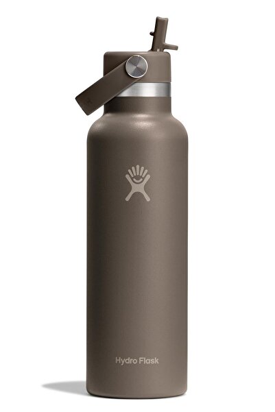 Hydro Flask Standard Kapak Pipetli Termos 621 ml (21 Oz) - Sandpiper Kahverengi