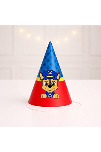 Partiden Paw Patrol Polis Parti Şapkası 4 Adet