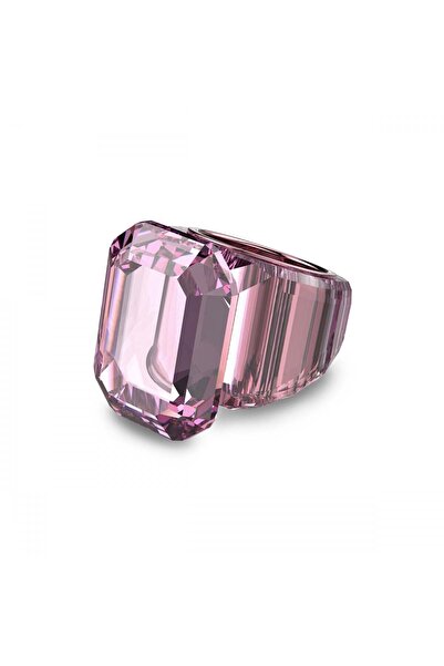 Swarovski Lucent Yüzük Octagon Cut Pembe 58