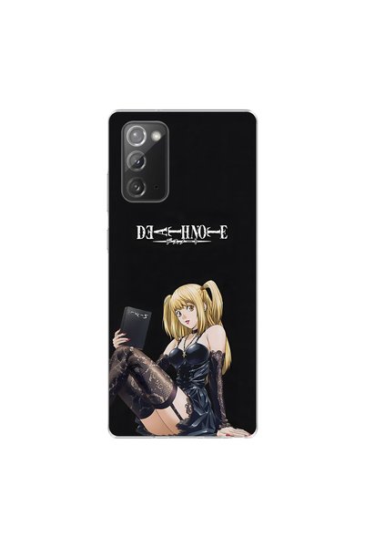PPKin Samsung Galaxy Note 20 Compatible Anime 3/3 Design Transparent Case