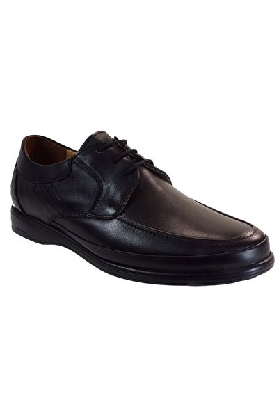 OEM BagiotaShoes Ανδρικά Παπούτσια Δερμάτινα LIDER-2 Μαύρο