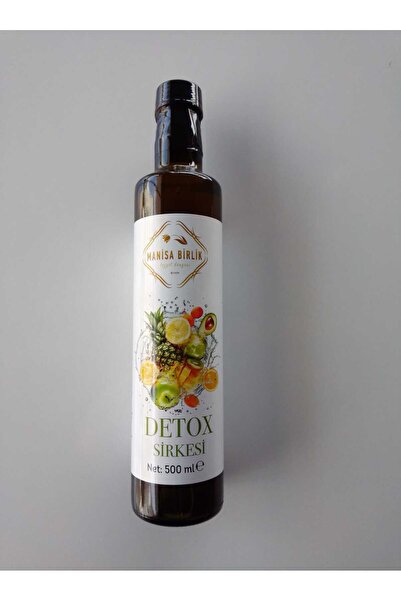 MANİSA BİRLİK Detox Sirkesi 500 ml Cam Şişe Doğal Fermantasyon