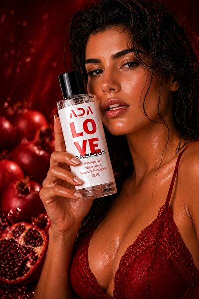 Ada Marketing Nar aromalı 250 ml yenilebilir kayganlaştırıcı jel – su bazlı, ...