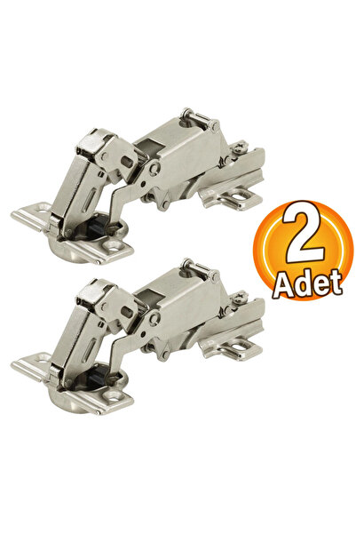 ERNAKS Dolap Kapak Tas Menteşe 165° Derece Açılı Frensiz Robot Tas Menteşe (2...