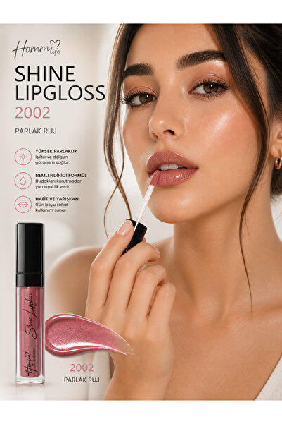 Homm Bitkisel Homm Life Shine Lipgloss 2004 5 ML