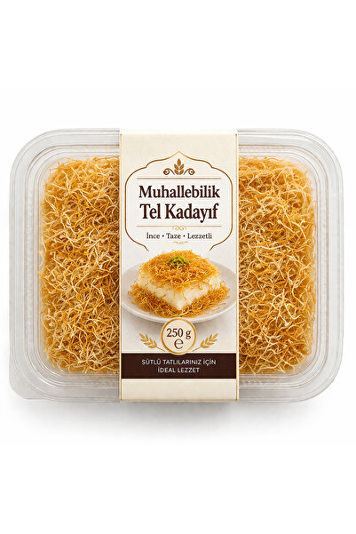 ALTIN GIDA 45 Muhallebilik Tel Kadayıf 250 gr – Taze, İnce Dokulu ve Pratik K...