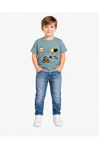 Yale Kids 1-4 Years Old Boy's 95% Cotton T-Shirt