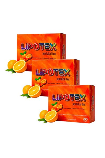 Lipotex Çayı Tea 60 Pieces with Orange for 3 Months
