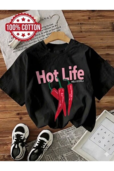 LELVANİ ΟΥΝΙΣΕΞ ΜΠΛΟΥΖΑΚΙ ΜΕ ΓΙΑΚΑ  "HOT LIFE HELLO CHILL BIKER "
