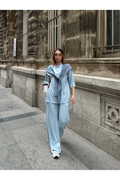VESS MODA Set dublu cu șaluri legate