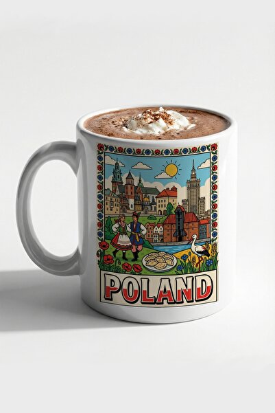 Kirbi Reklam Poland - Polonya Şehir Kişiye Özel Çift Taraflı Baskılı Porselen...