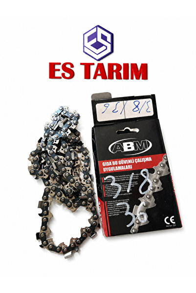 ABM 3.8 36 Diş Motorlu testere zinciri Kesilmiş köşeli