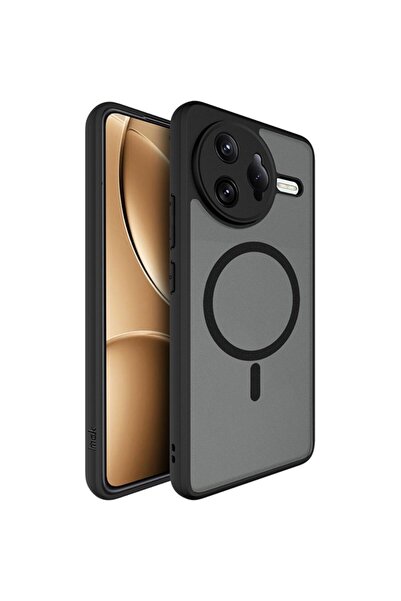 İmak UX-9B Series Clear MagSafe Σκληρή Θήκη Transparent Black (Xiaomi Poco F7...