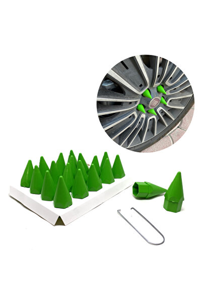 silky glows Green Pointed Wheel Nut Cap Removal Tool 19mm - Long-Lasting and ...