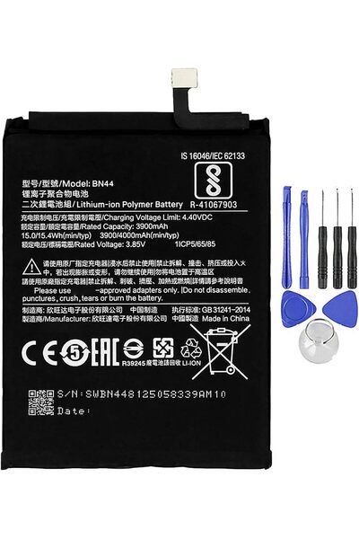 indirimplus Redmi NOTE 7 Batarya+Montaj Seti-BN4A