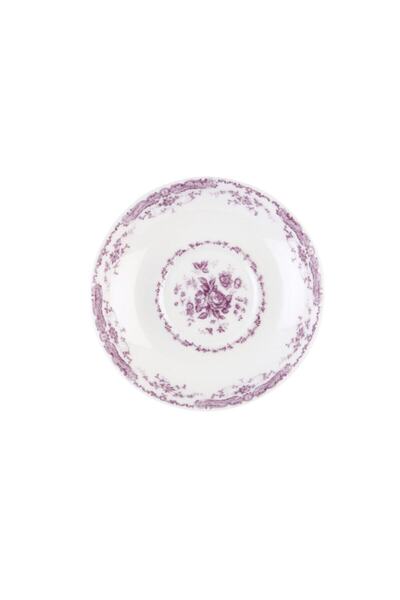Madame Coco Fleurette Rouge 6lı Çay Tabağı Takımı - 11,5 cm