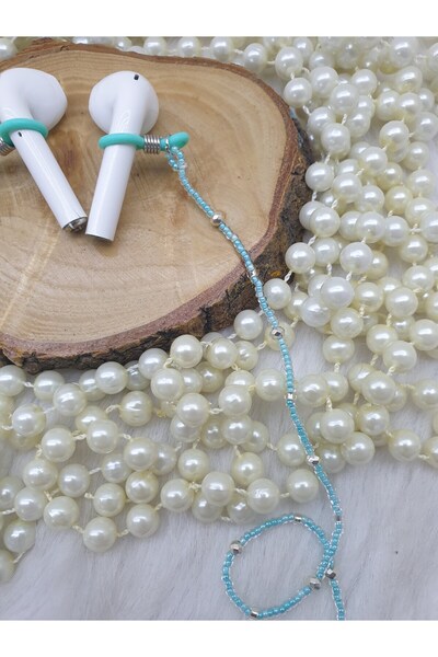 HAPPY HANDMADE سلسلة/حزام لسماعات الأذن/إكسسوارات سماعات الأذن/حزام لسماعات الأذن اللاسلكية/سلسلة/هدية