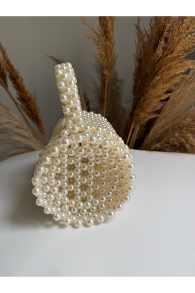 Parrio Cylinder Pearl Handbag