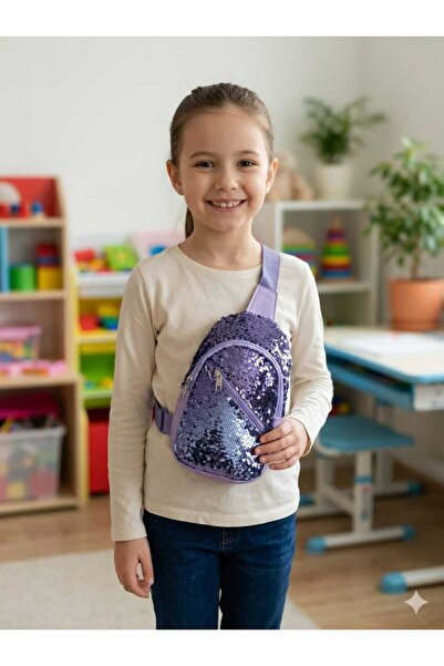 JHTshop Pullu Bady Bag Kız Çocuk Çantası