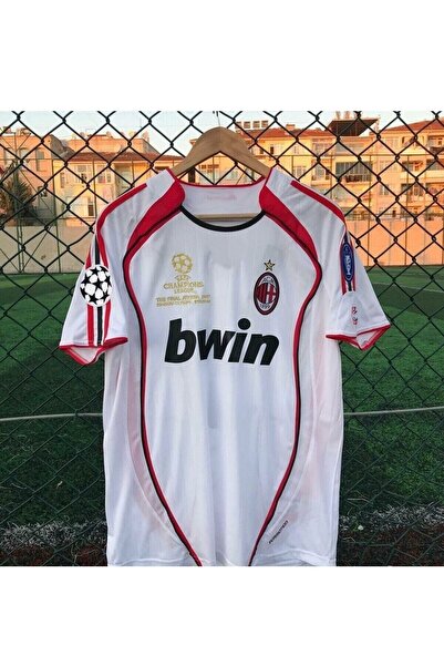 AJAX STAR A.c Milan 2007 Andriy Shevchenko Özel Nostalji Forması (BEYAZ)