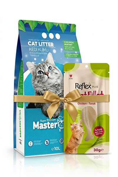 Aktif Karbonlu Kedi Kumu + Kedi Ödül Hediyeli