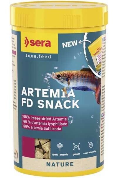 SERA Artemia Fd Snack Nature 100 ML