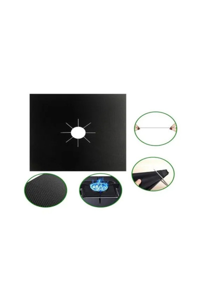 unbranded Folie Protecție Aragaz Set 4 Bucăți Engros – Anti Pete și Murdărie,...
