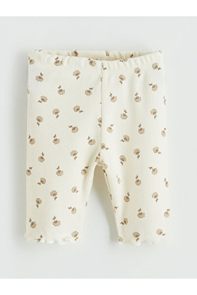 LC Waikiki Ribbed Baby Girl Short Leggings 2-Pack