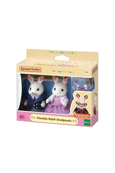 ALVERA COLLECTION 5190 Sylvanian Families, Chocolate Eared Rabbit Grandmother...