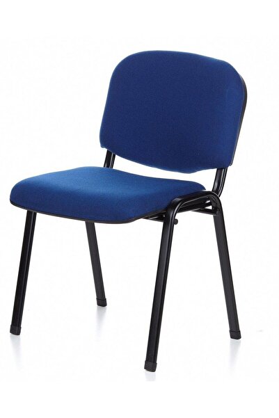 OFFICE products Καρέκλα συνεδρίων, υφασμάτινη, Kos Premium - μαύρο/μπλε ναυτικό