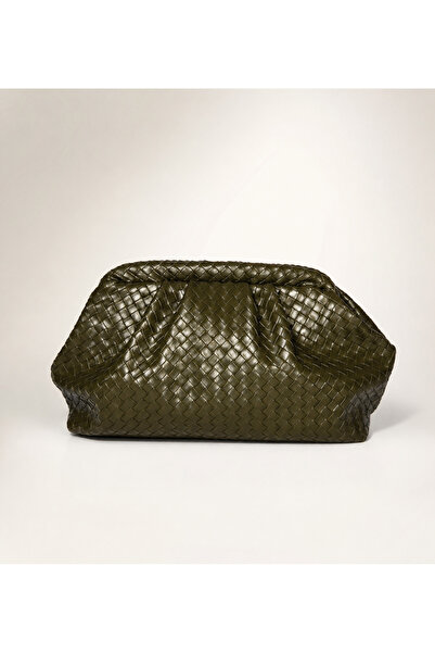 EGEM ATELİER Knitted Pattern Vintage Hand and Shoulder Bag