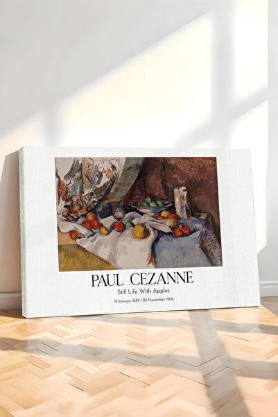 Postifull Paul Cézanne - Natură statică cu mere, Tablou pe pânză, Seria de ar...