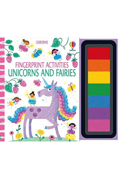 Usborne Fingerprint Activities Unicorns and Fairies