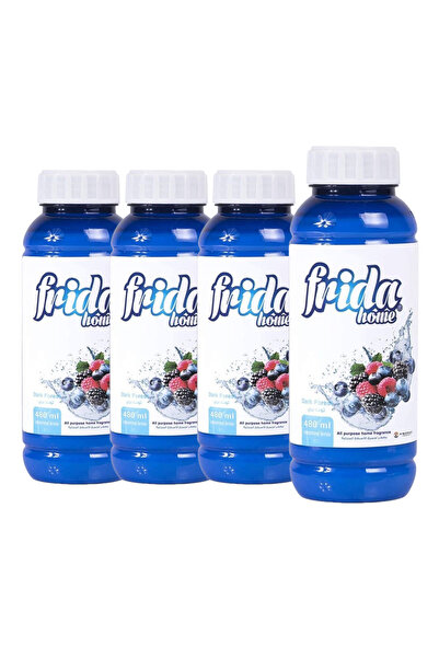 Frida 4 علب فريدا معطر لجميع الاسطح برائحة التوت البري