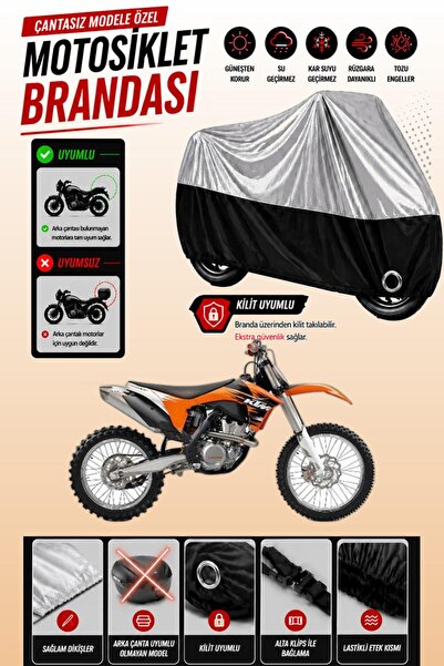 Cemku Twin Top Gray - Bottom Black Ktm 350 Sxf Compatible Engine Cover, Rear ...