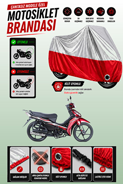 Cemku Twin Top Gray - Bottom Red Rks Next 100 Compatible Engine Tarpaulin, Re...